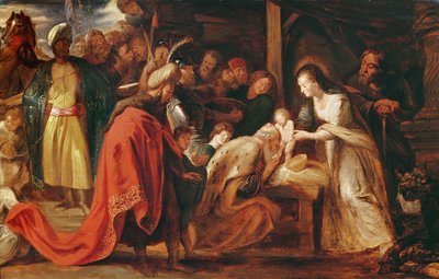 The Adoration of the Magi, c.1617-18 by Peter Paul Rubens